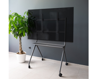 SOPORTE SUELO ISTAND CON RUEDAS 50''-86'' NEGRO TOOQ
