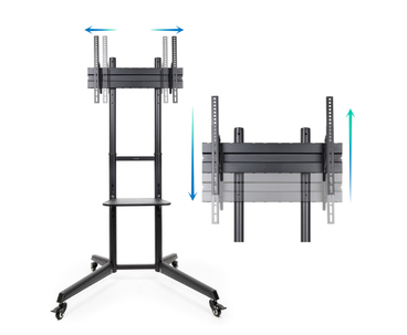 SOPORTE SUELO RAMSES 37''-70'' NEGRO TOOQ