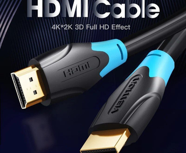 CABLE HDMI V2.0 4K 1M NEGRO VENTION