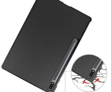 FUNDA TABLET SAMSUNG GALAXY TAB S9/S9 FE SMART TRI-FOLD NEGRO JUST IN CASE