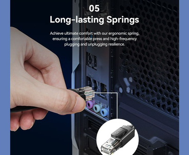 CABLE DE RED LATIGUILLO RJ45 UTP CAT6 AWG26 1 M NEGRO VENTION