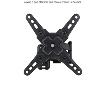 SOPORTE PARED 13"-43" GIRO/INCLINABLE LP1344TN-B TOOQ