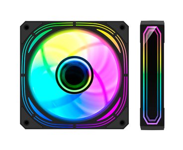 KIT 4 VENTILADORES AUXILIARES INFINITY PRO 120 MM ARGB COOLBOX